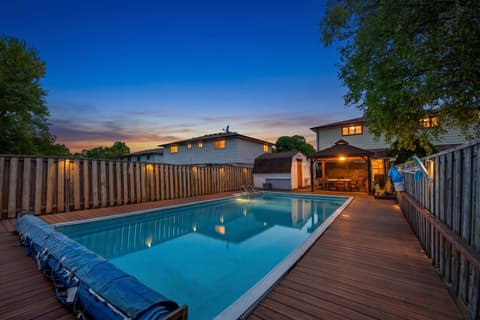 Twilight pool
