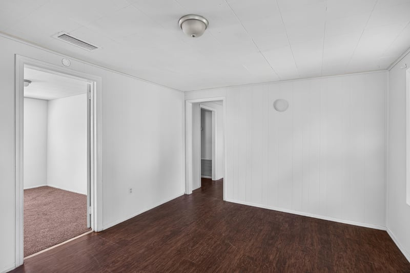 Bedroom with wood floors and closet at 2372 2nd Ave, Jacksonville, FL 32208