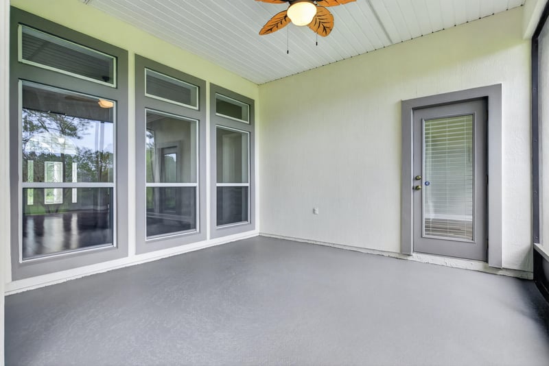 Bonus room with large windows at 4109 Eagle Landing Pkwy, Orange Park, FL 32065