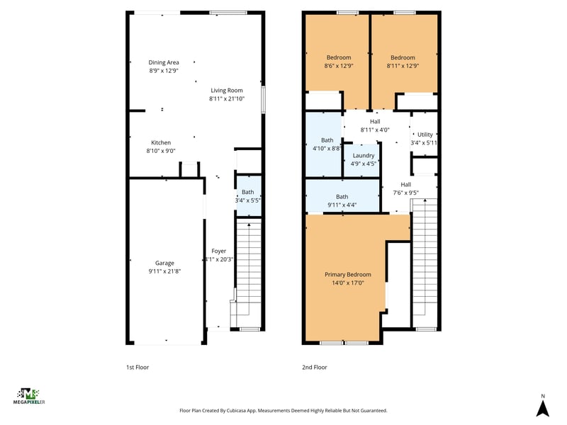 Floorplan at 1460 Jeremiah St, Middleburg, FL 32068