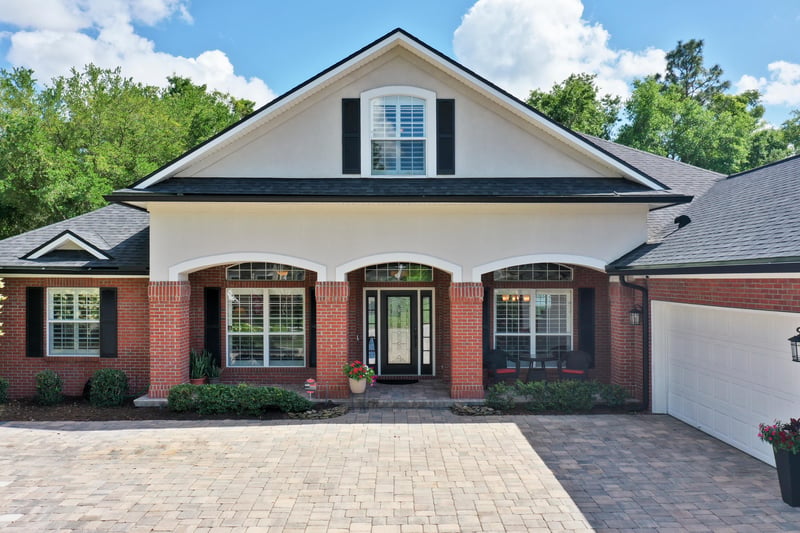 Aerial Entrance at 1035 W Dorchester Dr, Fruit Cove, FL 32259