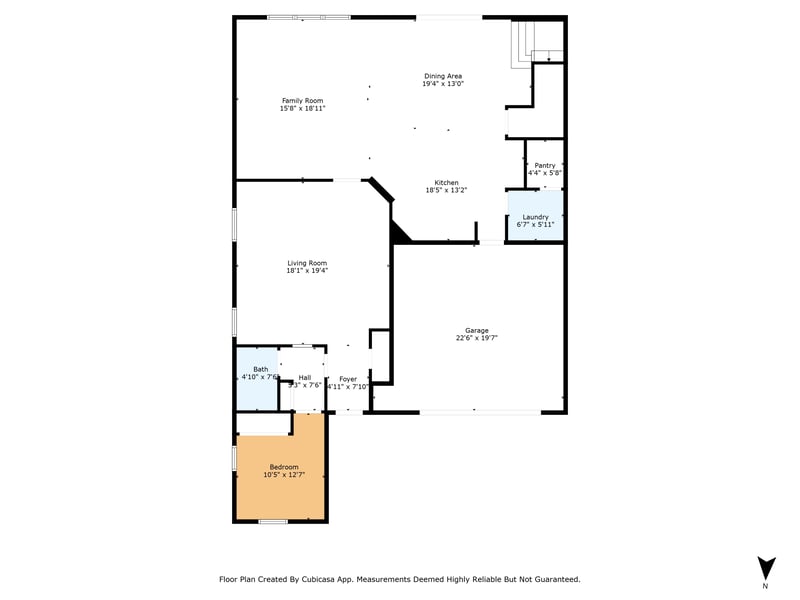 Floor plan 1 of 12248 Woodview Dr, Jacksonville, FL 32246