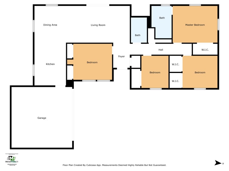 Floor plan 1 of 1008 Las Robida Dr, Jacksonville, FL 32211