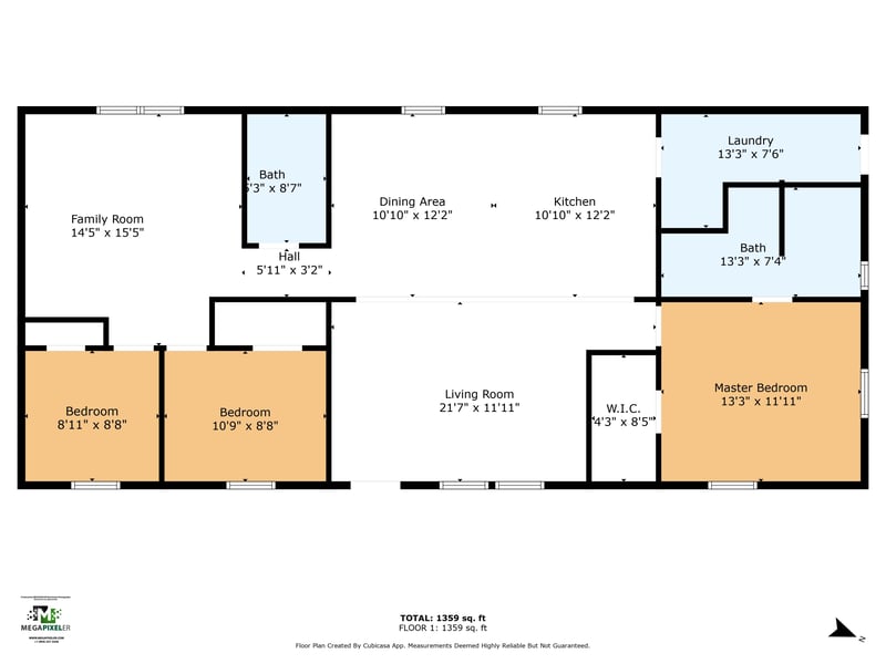 Floor plan 1 of 6776 Townsend Rd, Jacksonville, FL 32244