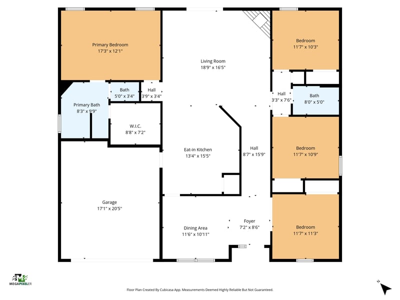 Floorplan at 14262 Crestwick Dr W, Jacksonville, FL 32218