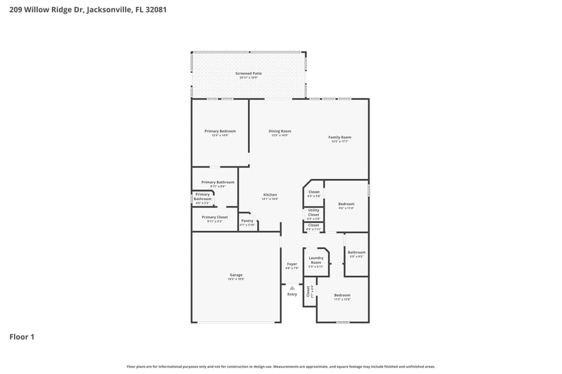 Photo 43 of 209 Willow Ridge Dr, Jacksonville, FL 32081, photographed by Megapixeler