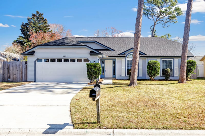 Front at 397 Prindle Dr E, Jacksonville, FL 32225