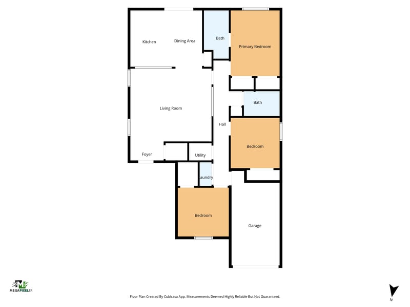 Floorplan at 824 Wynfield Cir, St. Augustine, FL 32092