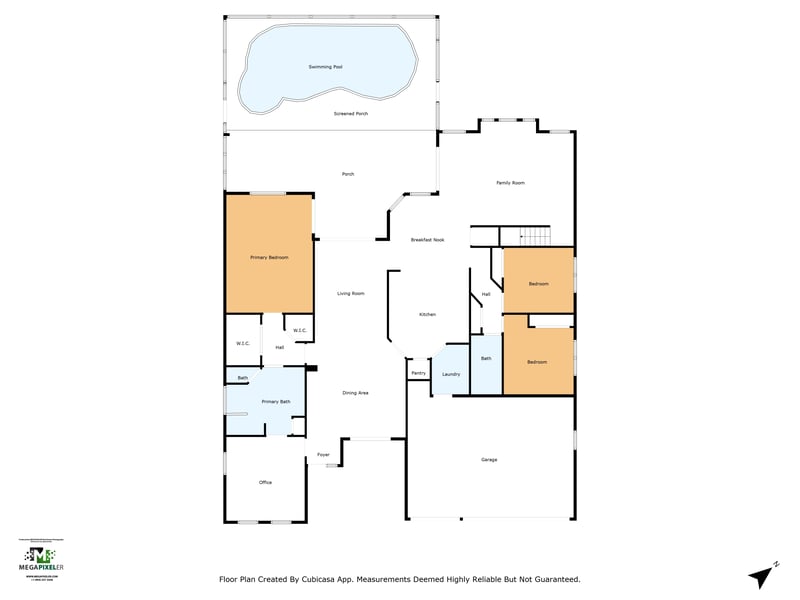 Floor plan 1 of 1888 Oakchime Dr, Orange Park, FL 32065