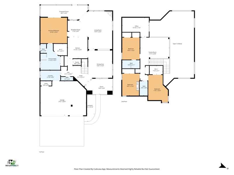 Floorplan at 588 Reflection Cove Rd, Jacksonville, FL 32218