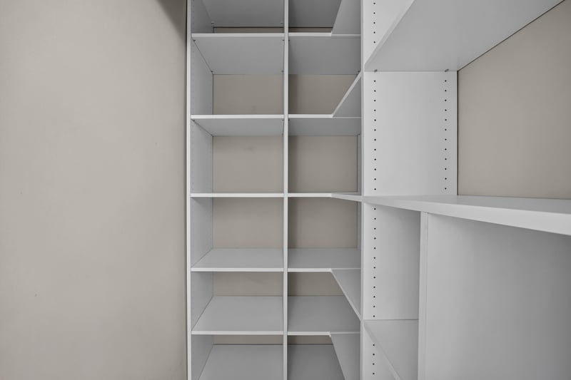 Closet with corner shelving at 1955 GUARDED Way, Fleming Island, FL 32003