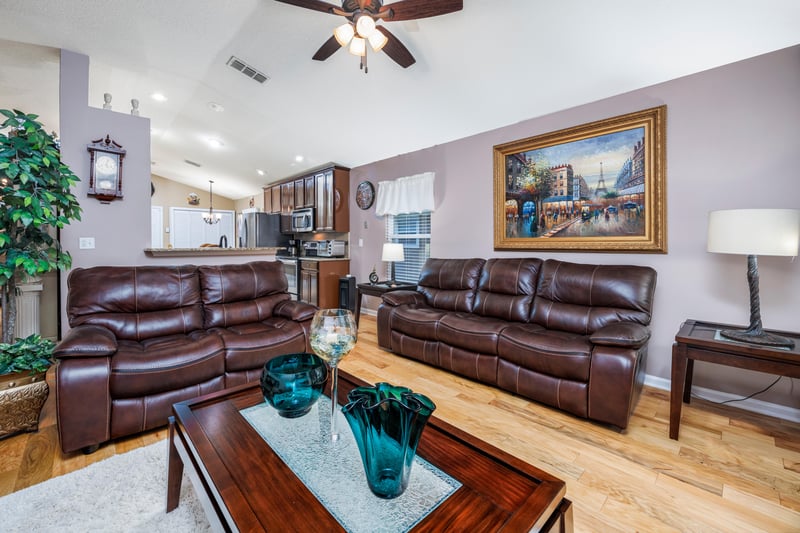 Family Room Angle 2 at 153 Flower Of Scotland Ave, St. Johns, FL 32259