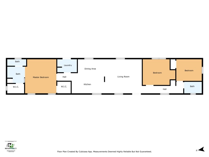 Floor plan 2 of 32 Neighbors Cove Rd unit b, Orange Park, FL 32065