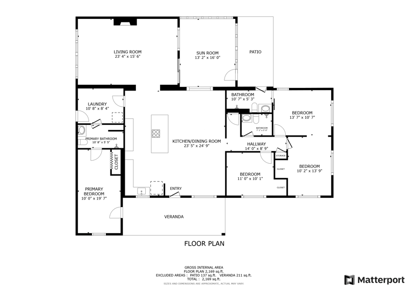 Floor plan 2 of 6749 Snow White Dr, Jacksonville, FL 32210