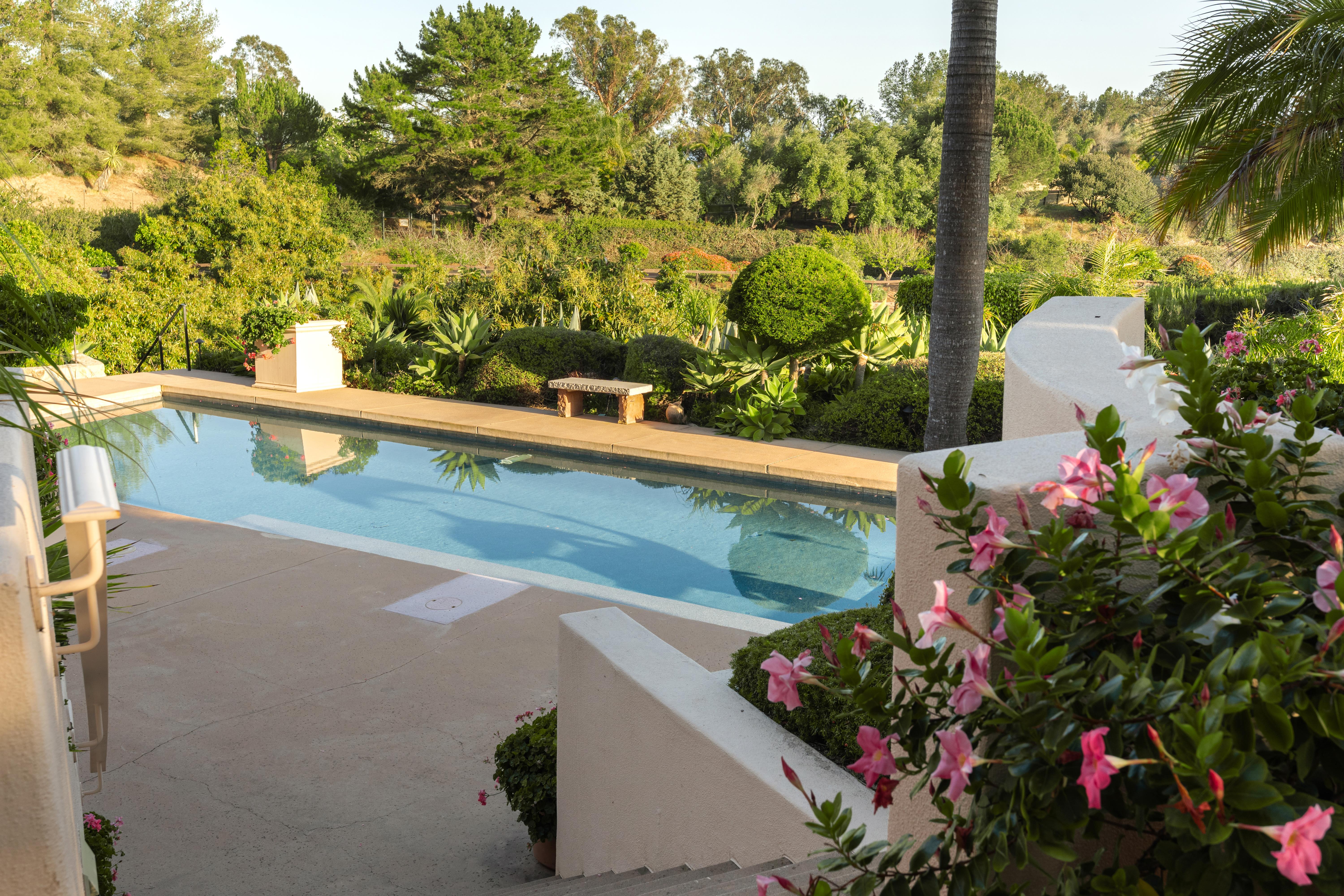 Virtual tour photography of elegant primary suite at 11 Hunt Drive, Santa Barbara CA — GTS Package by VirTour Media