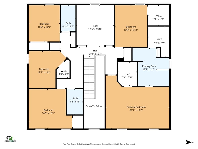 Floor plan 3 of 2135 Thorn Hollow Ct, St. Augustine, FL 32092