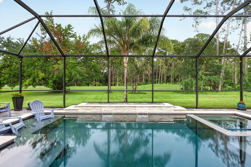 Screened pool at 2304 Spring Hill Ct, Orange Park, FL