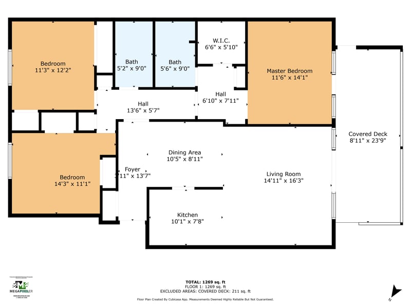 Floor plan 1 of 6528 Valerosa Ct, Jacksonville, FL 32217