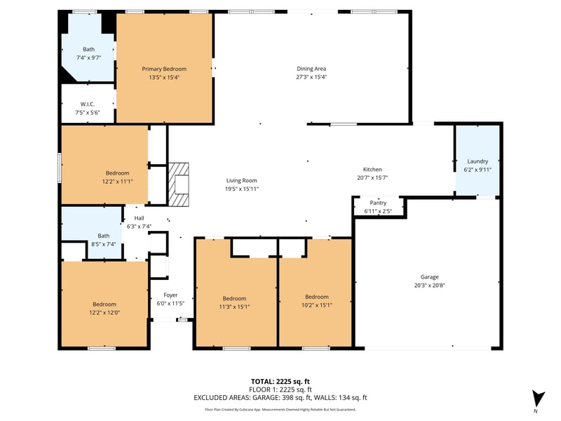 Floor plan 1 of 4294 Tanglewilde Dr S, Jacksonville, FL 32257