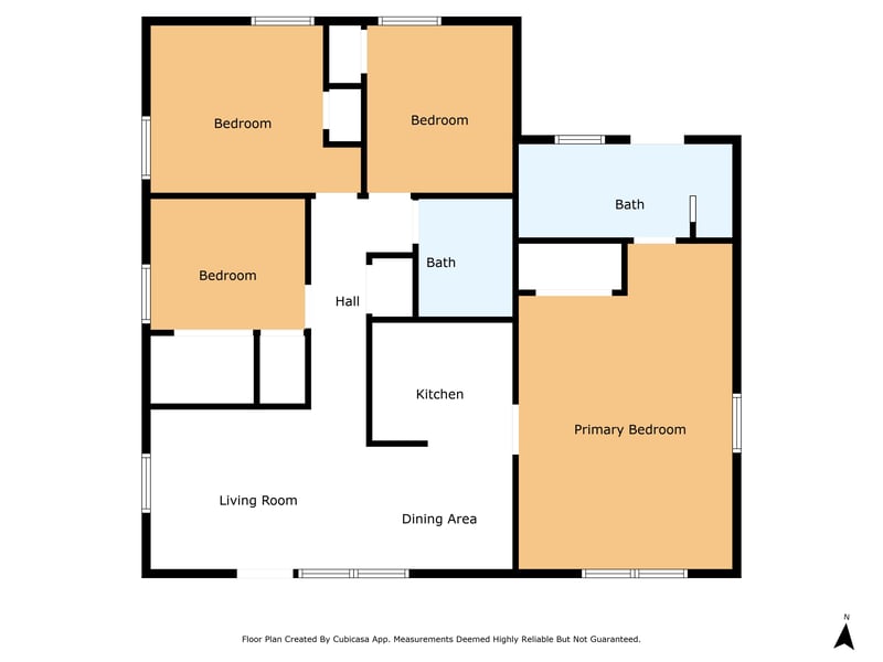 Floorplan at 1023 De Paul Dr, Jacksonville, FL 32218