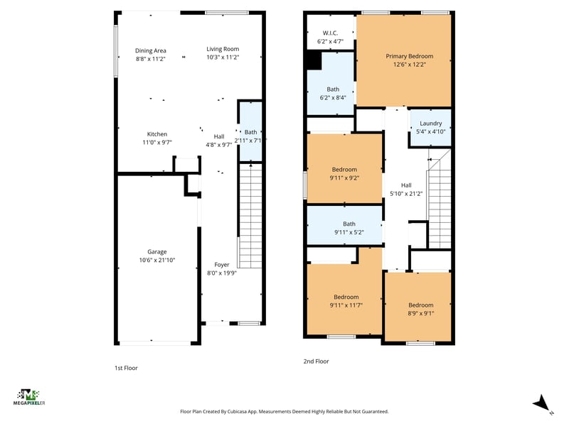 Floorplan at 756 Talking Tree Dr, Jacksonville, FL 32205
