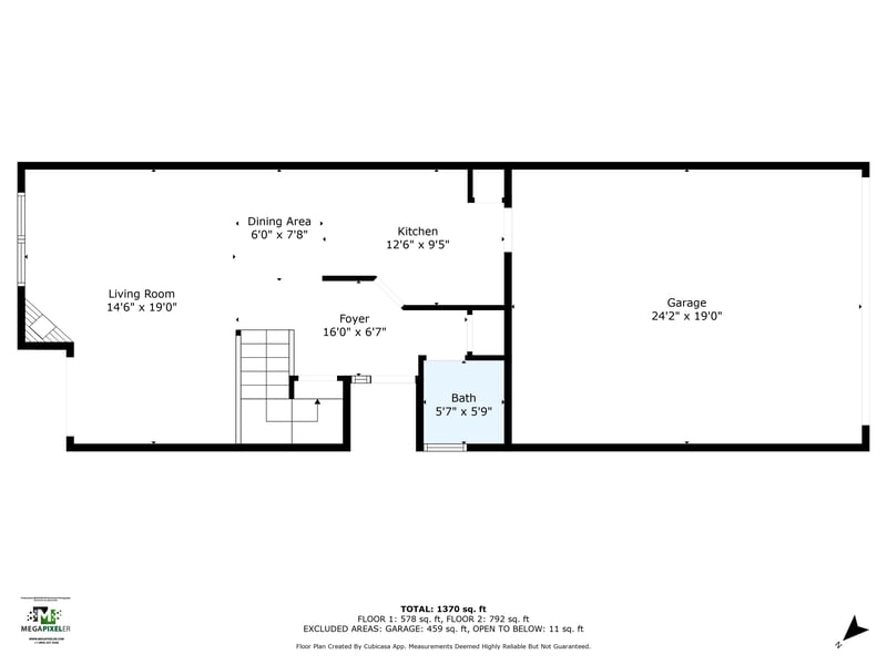 Floor plan 1 of 1522 Sand Dollar Cir, Neptune Beach, FL 32266
