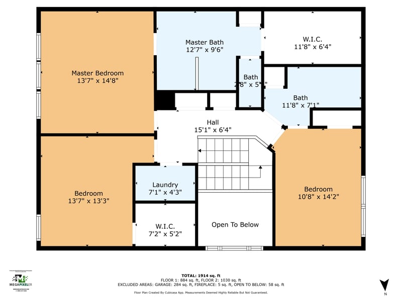 Floor plan 2 of 3895 Lionheart Dr, Jacksonville, FL 32216