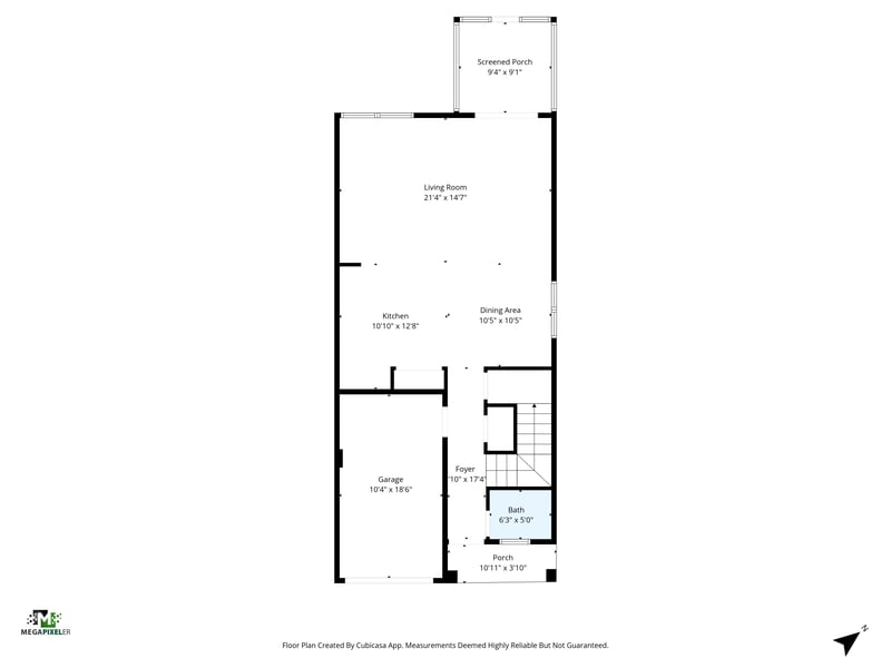 Floor plan 2 of 1687 Pottsburg Point Dr, Jacksonville, FL 32207