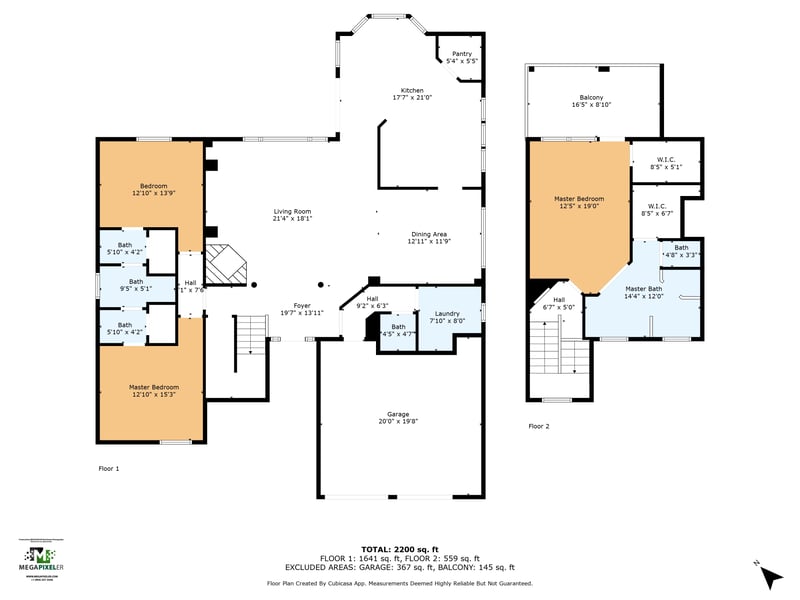 Floor plan 5 of 252 Sweetbrier Branch Ln, Jacksonville, FL 32259