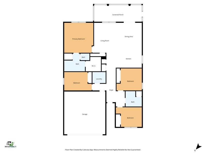Floorplan at 2532 Coral Ln, Green Cove Springs, FL 32043