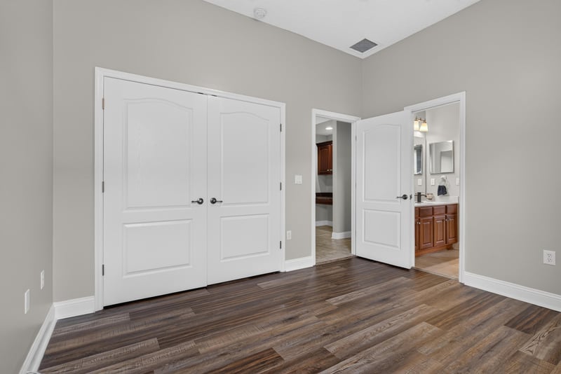 Bedroom with double door closet at 4109 Eagle Landing Pkwy, Orange Park, FL 32065