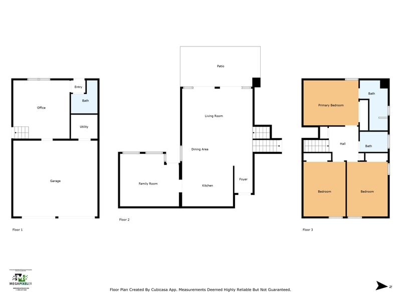Floorplan at 3346 Royal Palm Dr, Jacksonville, FL 32250
