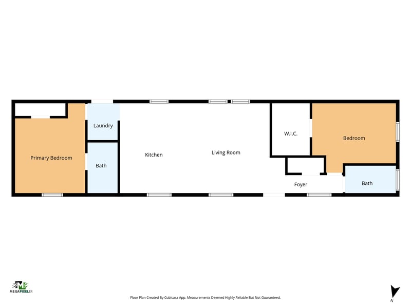 Floor plan 1 of 2925 Darlene Dr, Atlantic Beach, FL 32233