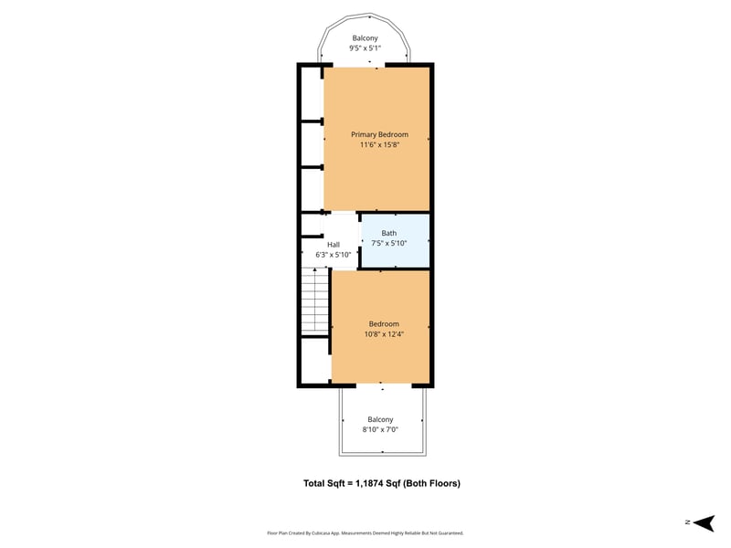 Floor plan 5 of 826 A1A Beach Blvd unit 44, St. Augustine, FL 32080