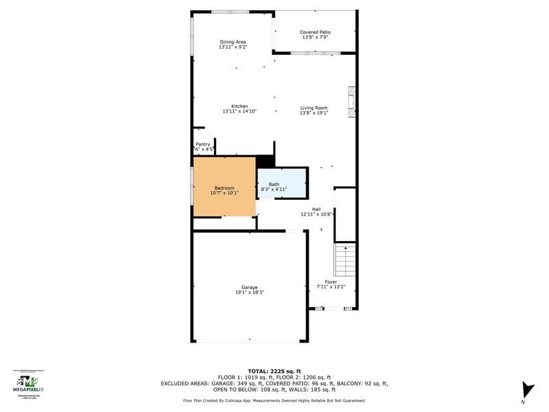 Floorplan at 329 Rum Runner Way, St. Johns, FL 32259