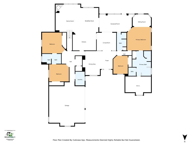 Floor plan 1 of 641 Donald Ross Way, St. Augustine, FL 32092