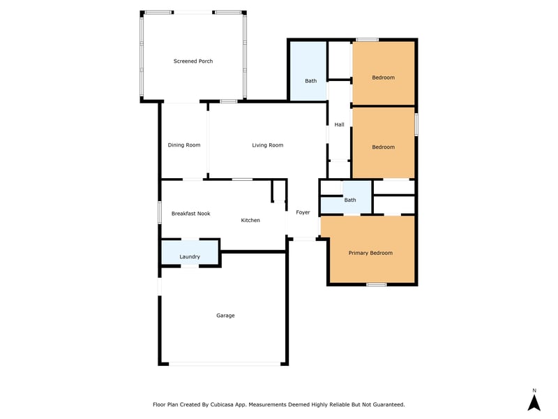 Floorplan at 3649 Lumberjack Way, Jacksonville, FL 32223