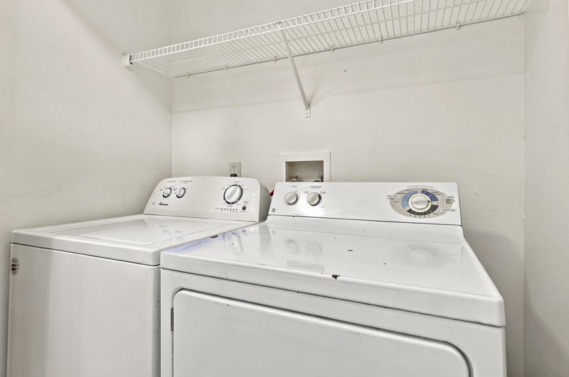 Laundry nook with washer and dryer at 219 Shortreed St, Jacksonville, FL 32254