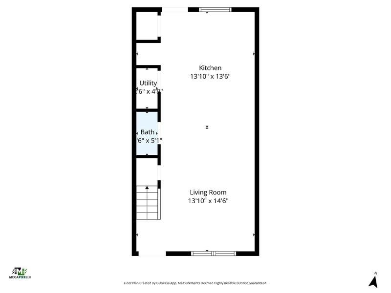 Floor plan 2 of 628 Bowers Ct, St. Augustine, FL 32080