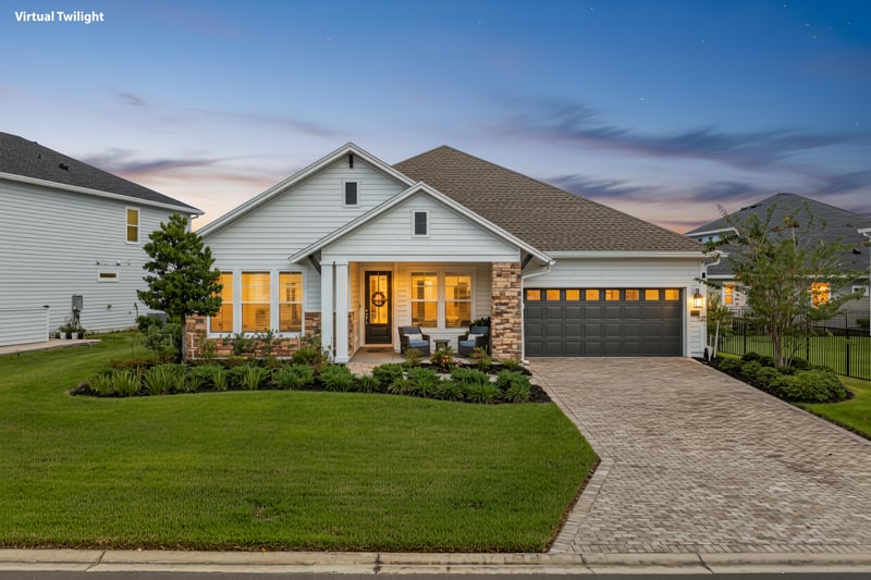 Twilight at 46 Sumter Pl, St. Augustine, FL 32092