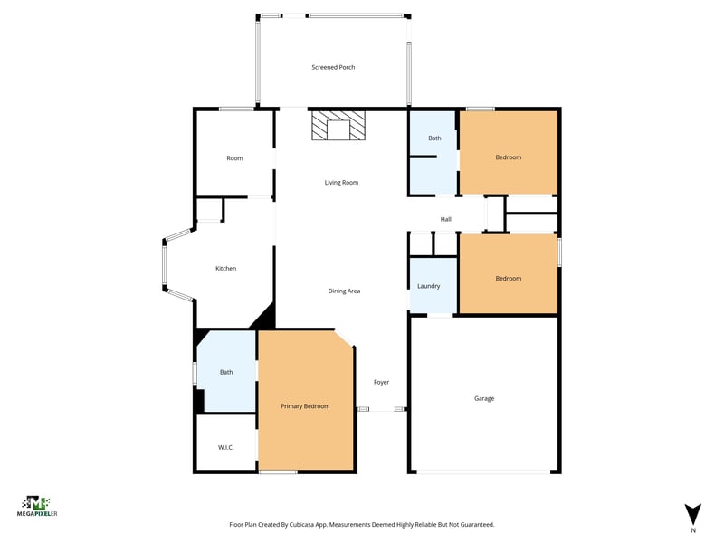 Floor plan 1 of 4398 Carriage Crossing Dr, Jacksonville, FL 32258