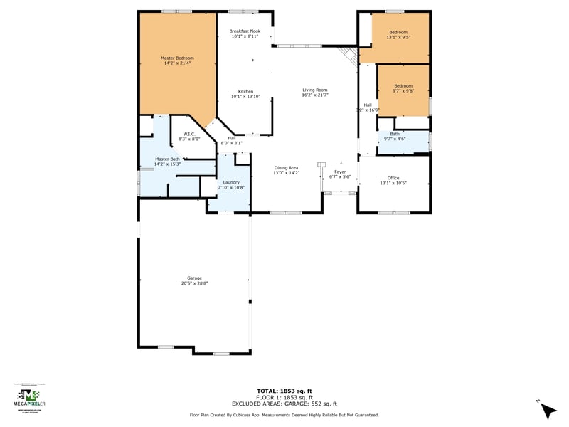 Floor plan 1 of 5577 Dianthus St, Green Cove Springs, FL 32043