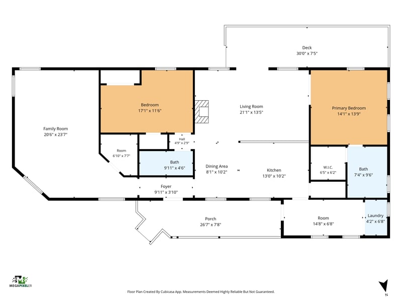 Floorplan at 2140 Tom Thumb Rd, Middleburg, FL 32068