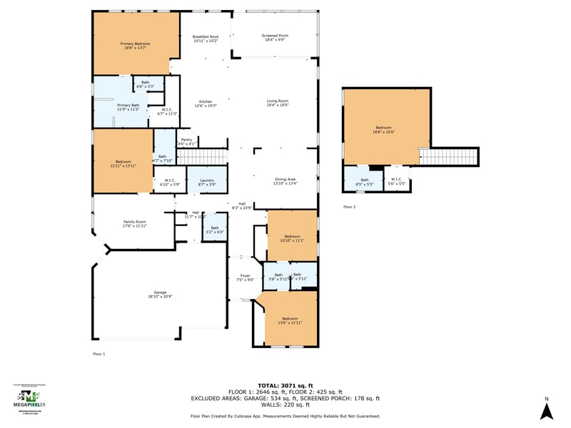 Floor plan 5 of 2144 S Sorrento Hills Rd, St. Augustine, FL 32092