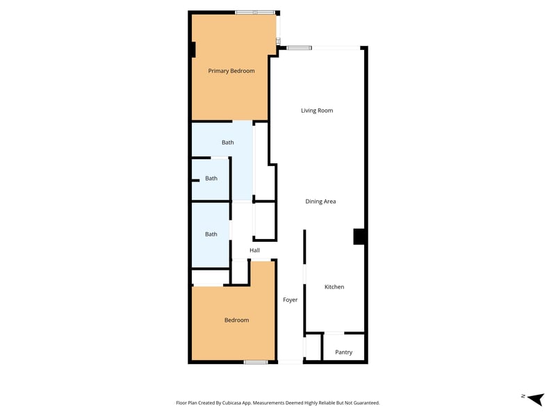 Floorplan at 1301 1st St, Jacksonville Beach, FL 32250
