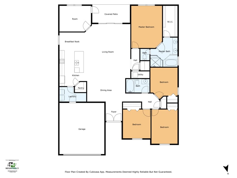 Floorplan at 217 Willow Winds Pkwy, St. Johns, FL 32259