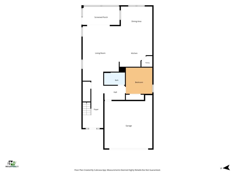 Floor plan 3 drawn by Megapixeler, Bluegrass Wy, St. Augustine