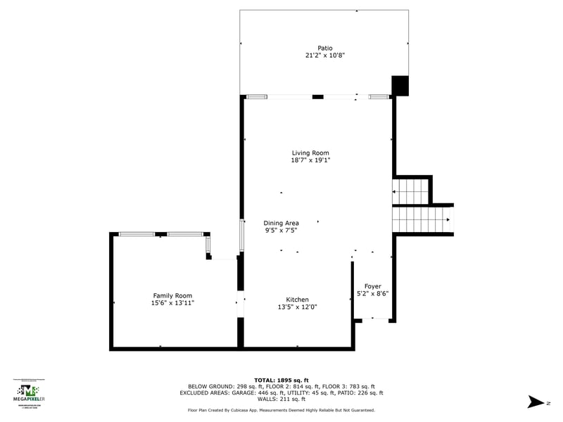 Floor plan 3 of 3346 Royal Palm Dr, Jacksonville, FL 32250