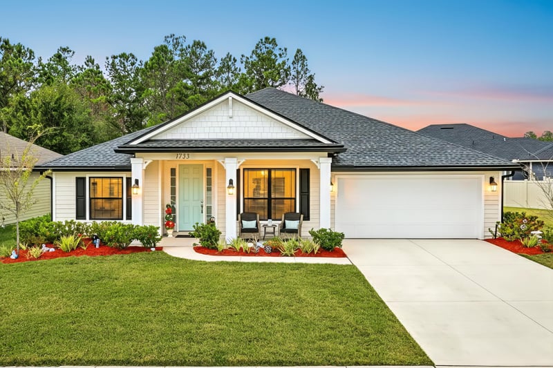 Virtual Twilight at 1733 Austin Lk Wy, Middleburg, FL 32068