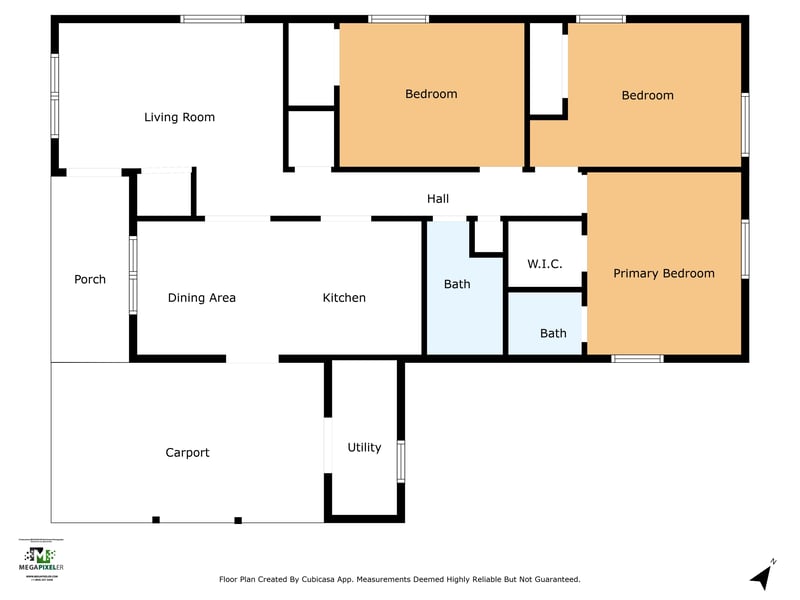 Floorplan at 730 Pine Ave, Green Cove Springs, FL 32043
